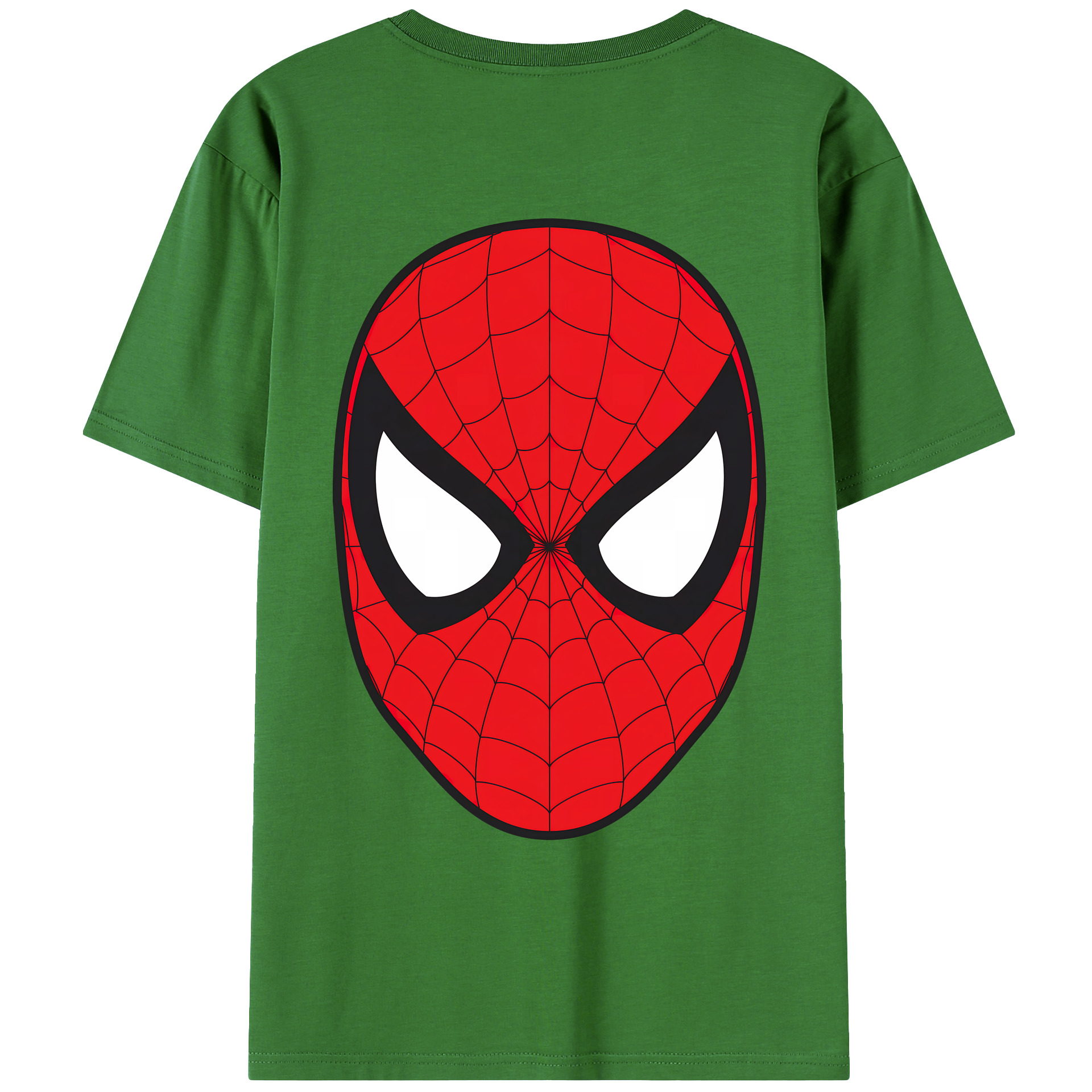 （画像用） Spider Man スパイダーマン レディース半袖Tシャツ(バックプリント)